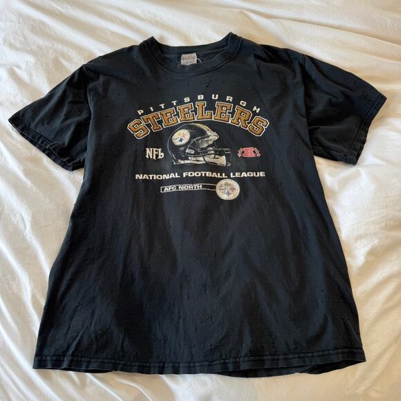 Urban Outfitters Other - Vintage Pittsburgh Steelers NFL Football T-Shirt Size XL Distressed Graphic Tee